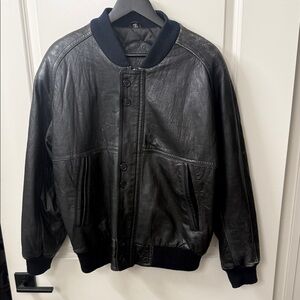 Vintage Daniel Young International Leather Jacket